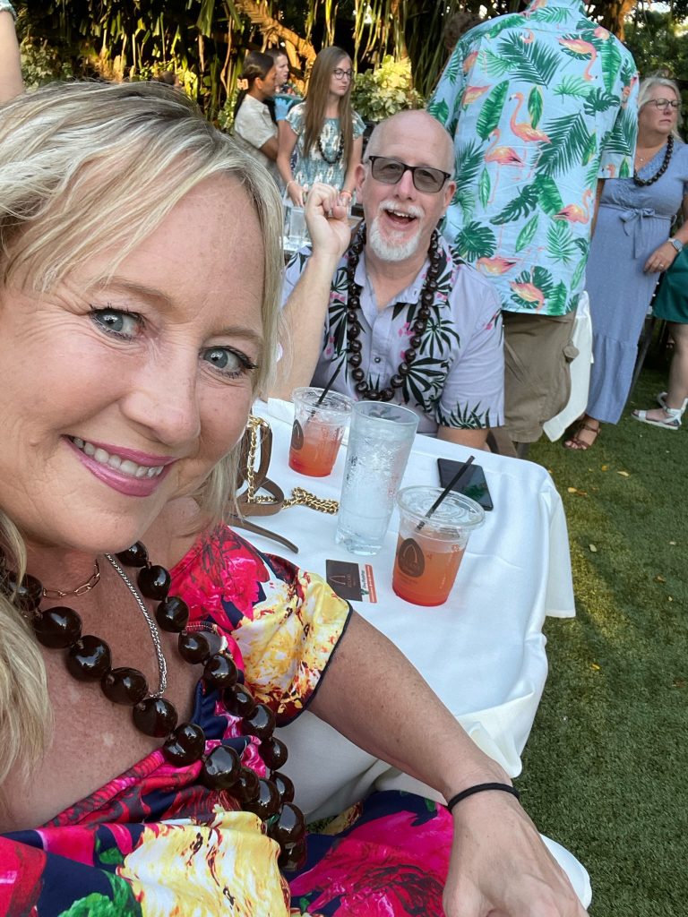 Aulani Luau and drinks