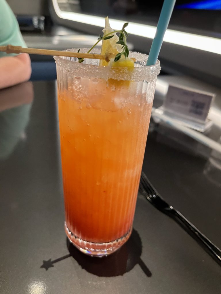 Disney World Space 220 drink