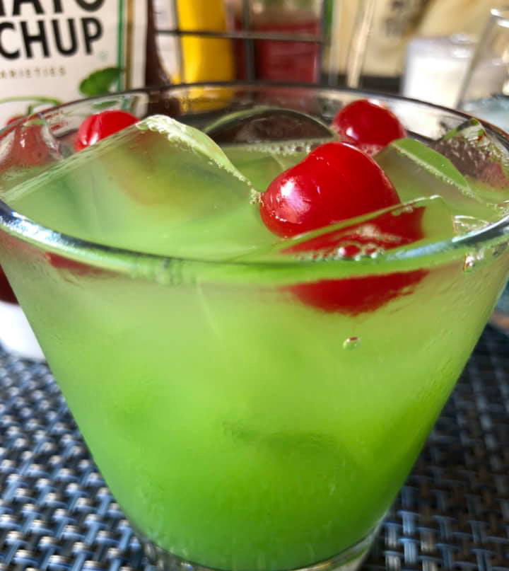 Sandals Ochi green drink